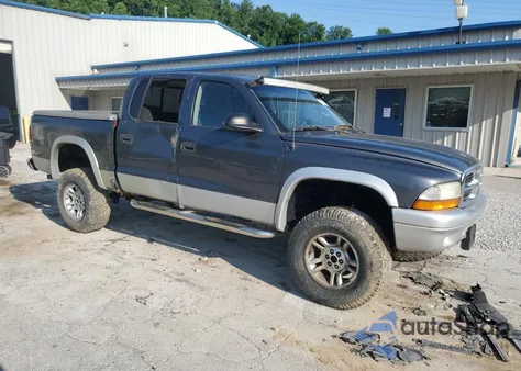 2003 Dodge Dakota Quad Slt из США, поврежденный, VIN 1D7HG48NX3S239673